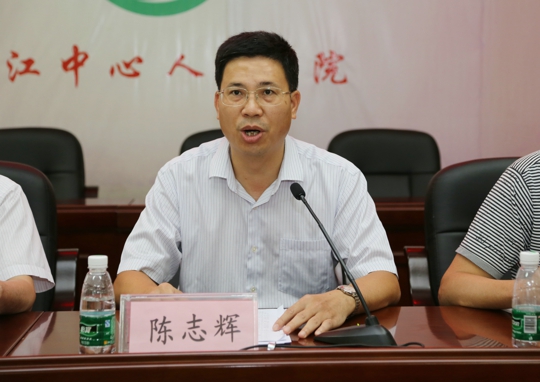 陈志辉书记讲话(翁冬宁摄)