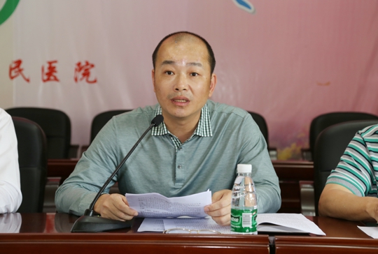 副院长李建炜对深化医院政风行风专项治理工作进行具体的部署1