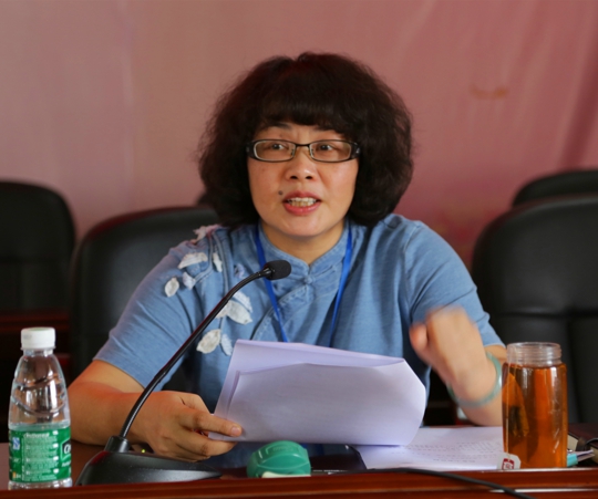 纪委书记杨若华讲话