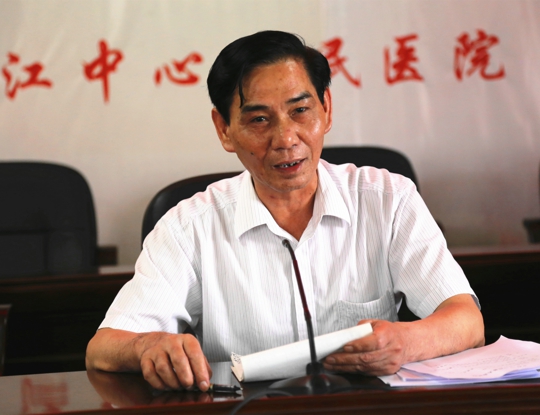 蔡玉桂院长总结讲话